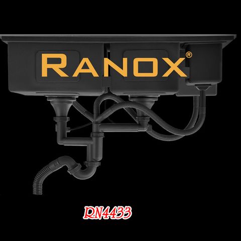 Ranox Luxury Triple Bowl Topmount Sink RN4433