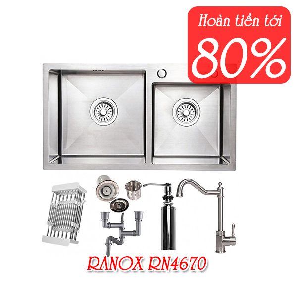 Chậu vòi rửa chén RANOX RN4670