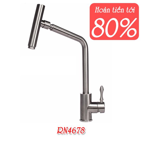 Chậu rửa bát RANOX RN4678+vòi inox cao cấp Hàn Quốc