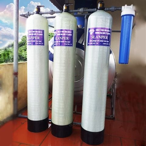 SLP.F301 Bộ lọc đầu nguồn xử lý nước nhiễm Sắt, Asen và kim loại nặng