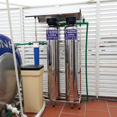 [Lọc tổng biệt thự] SLP.HH201Max Inox304 van tự động hệ thống lọc tổng cao cấp