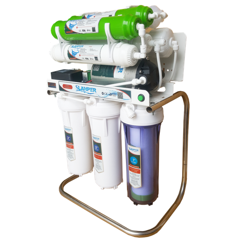 Máy lọc nước tạo khoáng thiên nhiên RO Slanper SLP107 lắp gầm tủ bếp