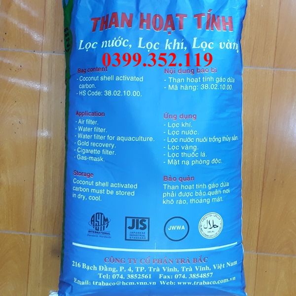 Than Hoạt Tính Trà Bắc TB04
