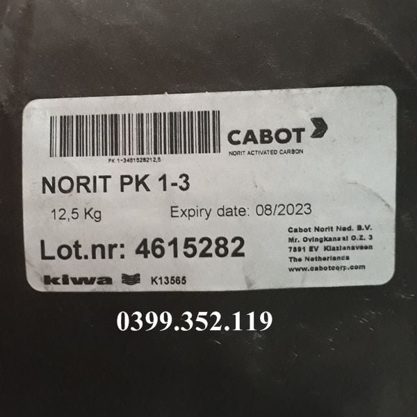 Than Norit PK 1-3 nhập khẩu Hà Lan