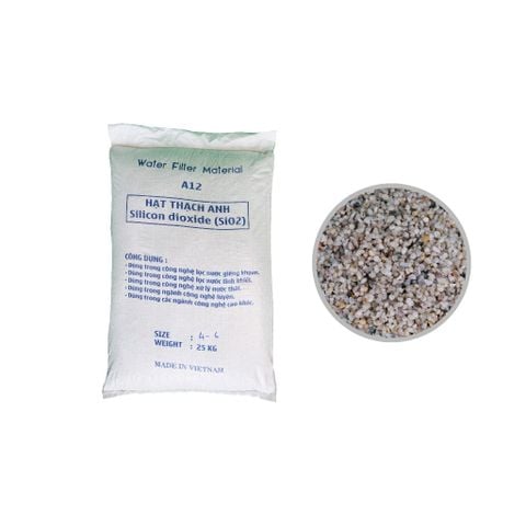 Sỏi Thạch Anh A12 Lọc Nước Giếng Khoan 1kg