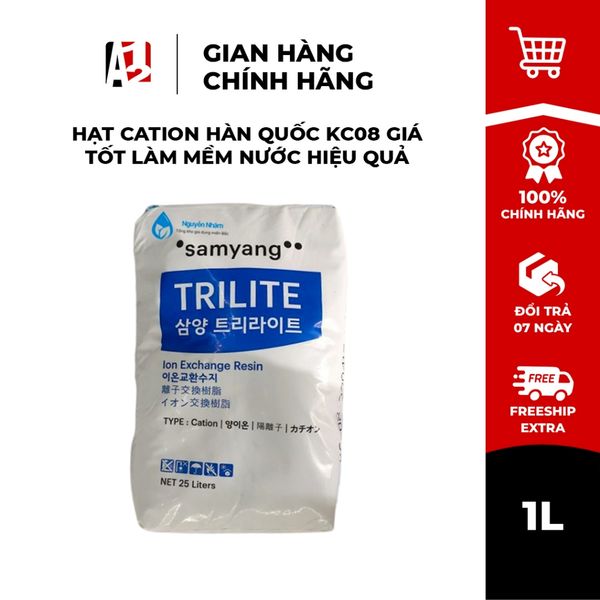 Hạt Cation Hàn Quốc KC08 Giá Tốt Làm Mềm Nước
