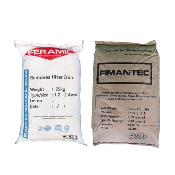 Combo hạt lọc sắt và Mangan hiệu quả