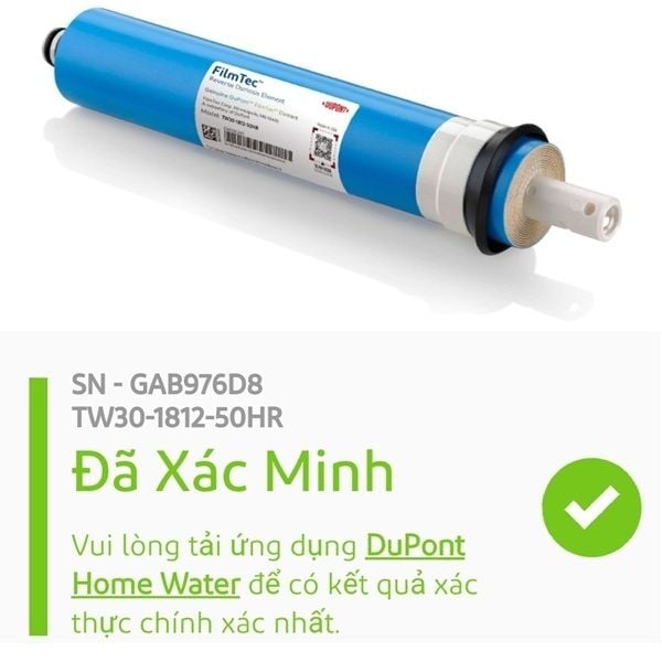 Màng RO Dupont Filmtec nhập khẩu Mỹ