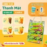 Combo 70 gói trà mix vị( 10V, 10Đ, 10X, 40BĐ) 