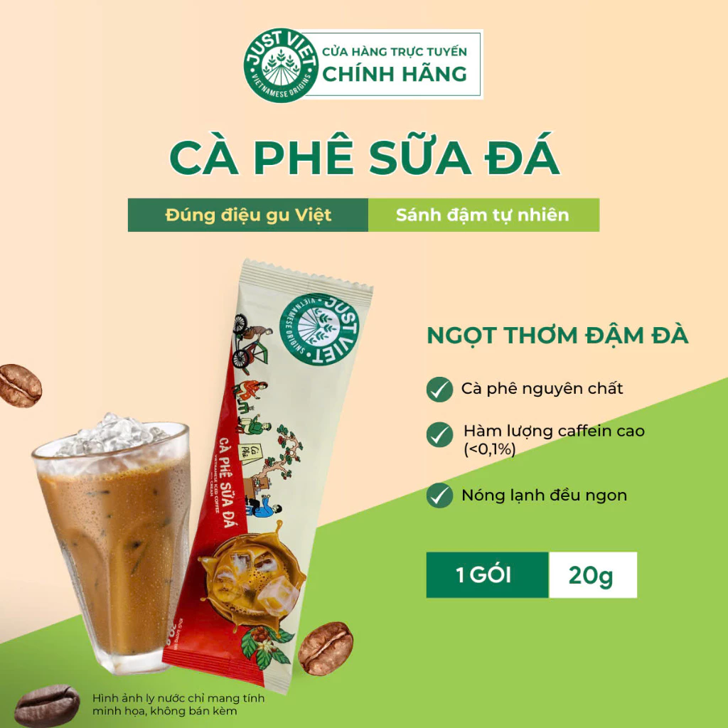  [SHOPEE] 10 gói cà phê sữa - CB 