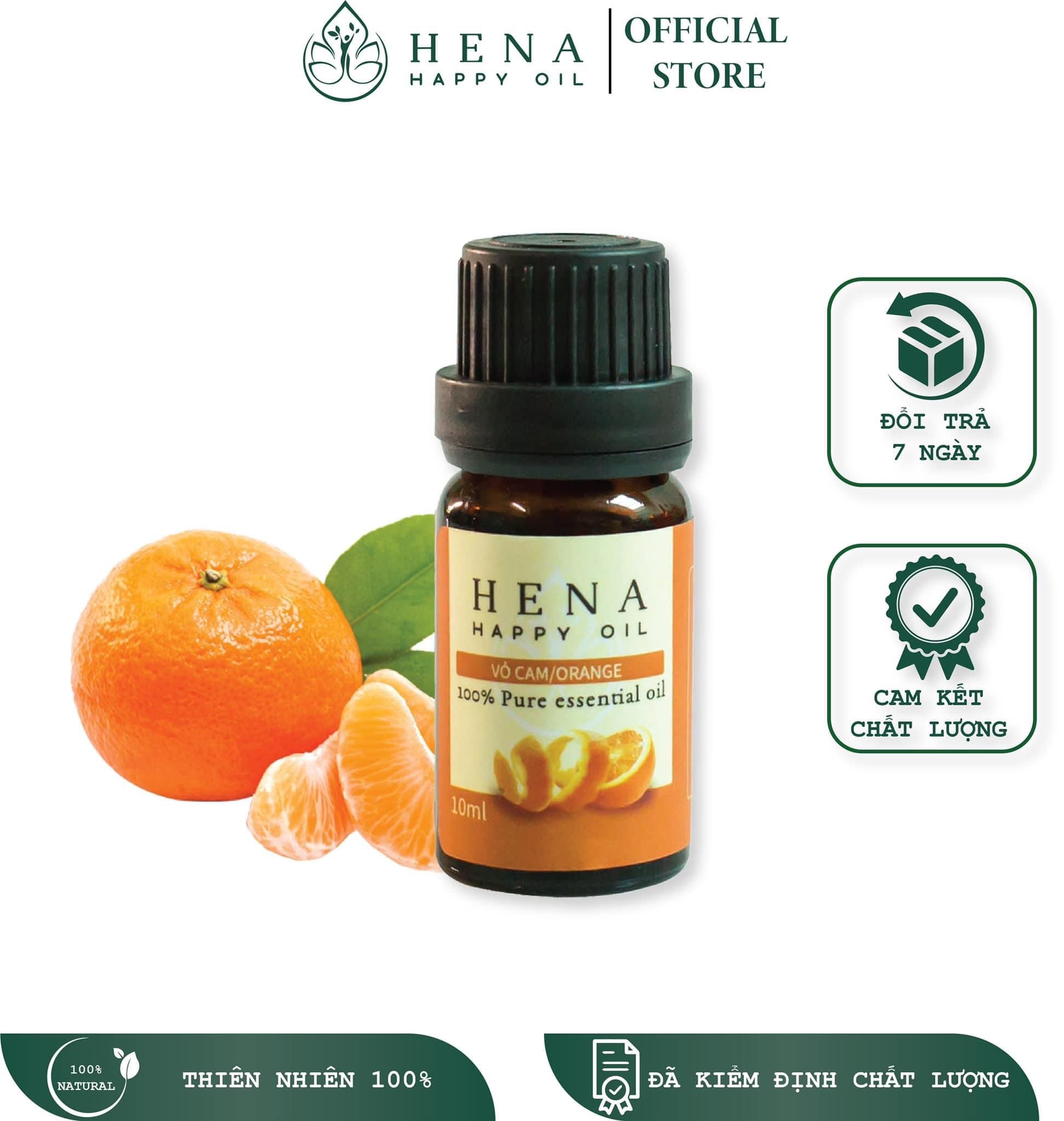  Tinh dầu Vỏ Cam_10ml Hena 