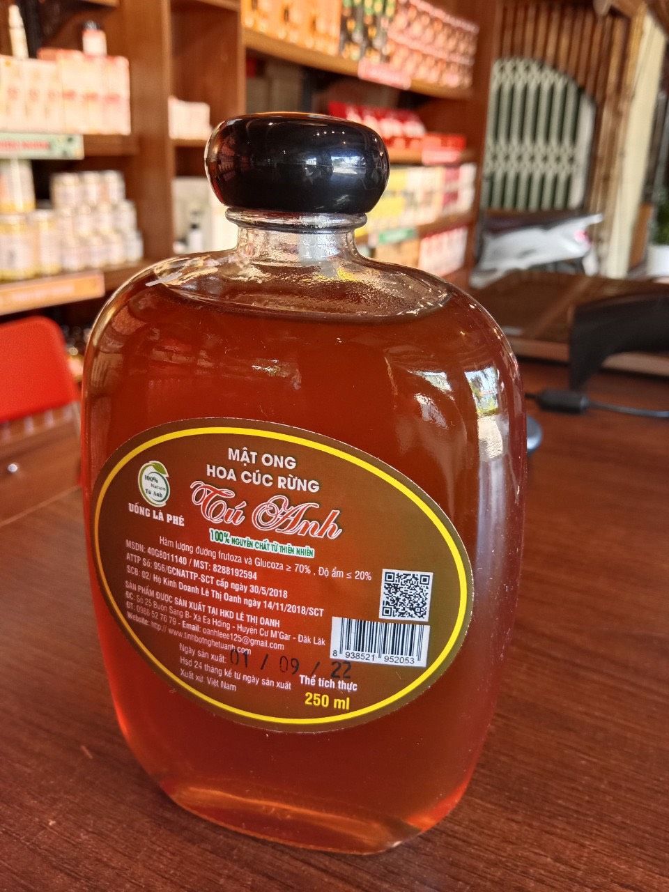  Mật ong hoa Cúc Rừng_250ml 