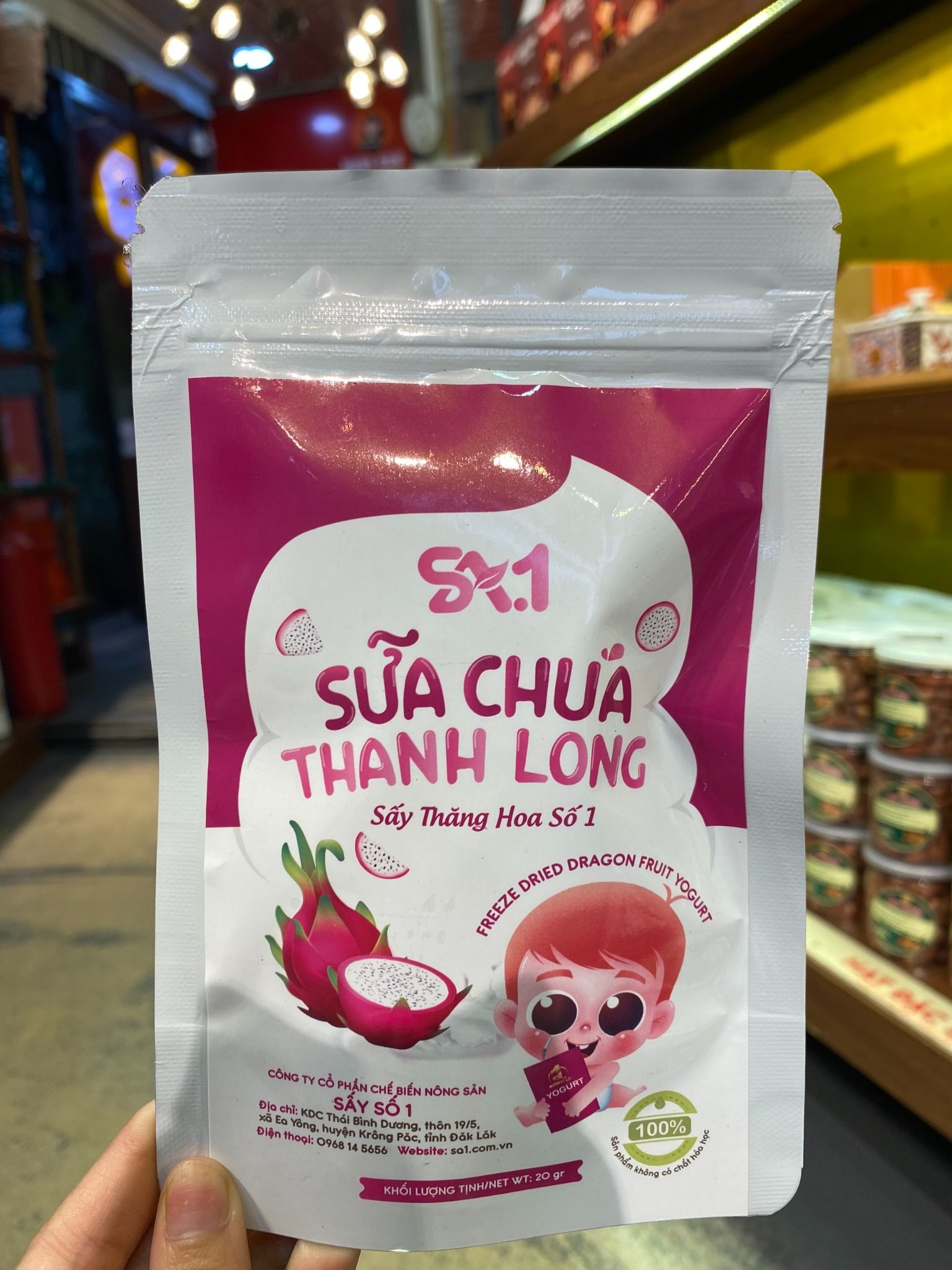  Sữa chua THANH LONG_20g 