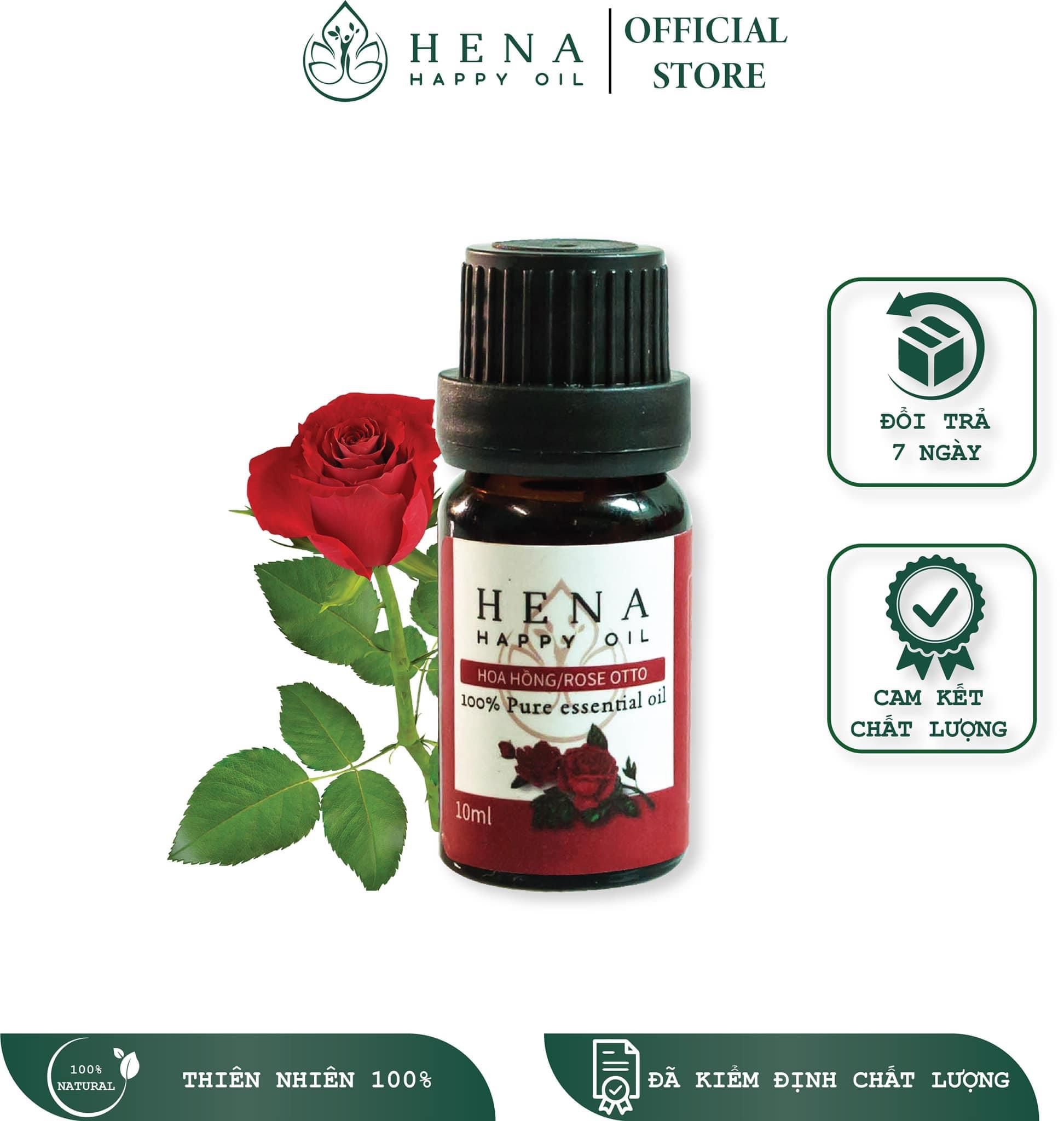  Tinh dầu Hoa Hồng_10ml Hena 