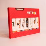  Hộp quà: Sô cô la VIET NAM gourmet - hộp lớn (VIETNAM gourmet Chocolate - gift box Size L) - 210 g 