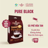  Cà phê hòa tan đen L’amant Pure Black - L’amant Pure Black Instant Coffee (Túi 200g - 100 gói) 