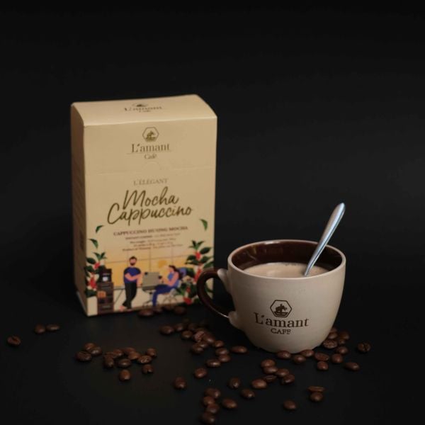  Combo 02 hộp Mocha Cappuccino (Hộp 300 g - 12 Gói) 