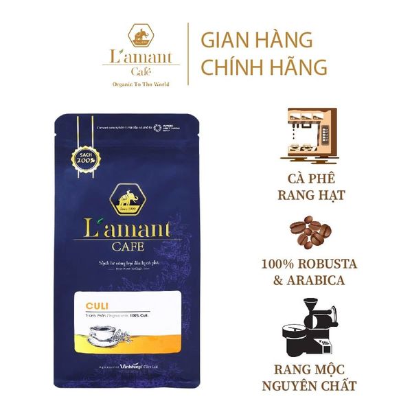  Combo cà phê hạt: 01 túi Culi Espresso và 01 túi Golden Drop Espresso 