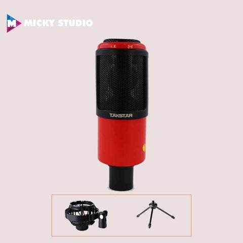 Micro thu âm Takstar PC-K320 condencer chính hãng KÈM DÂY