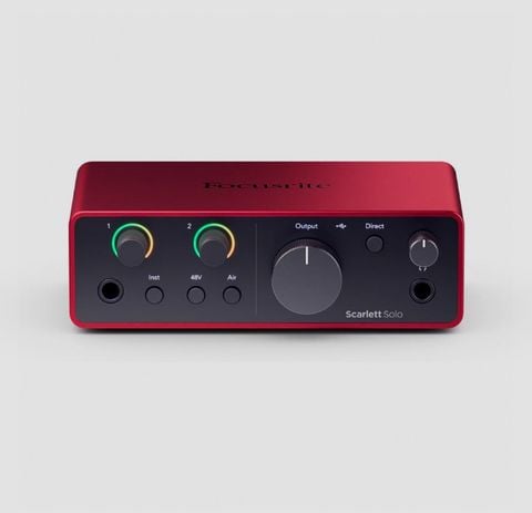 Sourd Card Focusrite Scarlett Solo gen 4