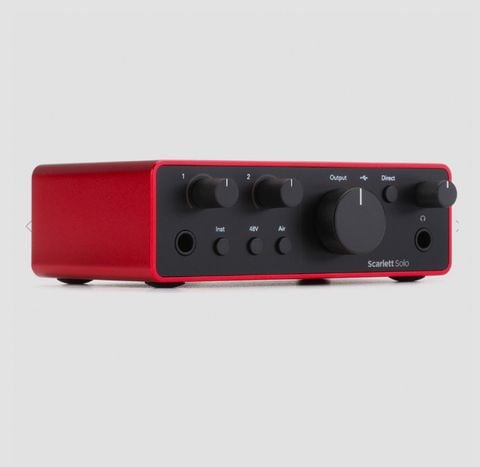 Sourd Card Focusrite Scarlett Solo gen 4