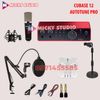 Combo Takstar PC K600 Sourdcard Focusrite Scarlett 2i2 Gen 4