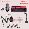 Combo Takstar PC K850 Sourdcard Focusrite Scarlett 2i2 Gen 4