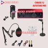 Combo Takstar SM8B Sourdcard Focusrite Scarlett 2i2 Gen 4