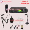 Combo Mic AKG P120 Sourd Card Motu m2