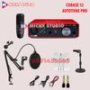 Combo micro AKG P120  Sound card Focusrite scarlett solo gen 3