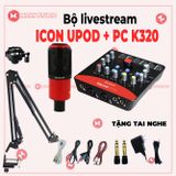 Combo Takstar pc K320 icon upod pro thu âm live tream
