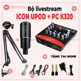 Combo Takstar pc K320 icon upod pro thu âm live tream