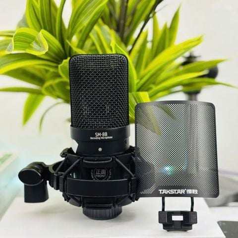 MICRO THU ÂM TAKSTAR SM8B Chính hãng kèm dây mic