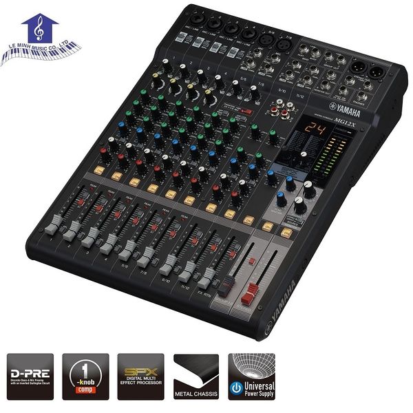 Bàn Trộn Mixer Analog Yamaha MG12X CV
