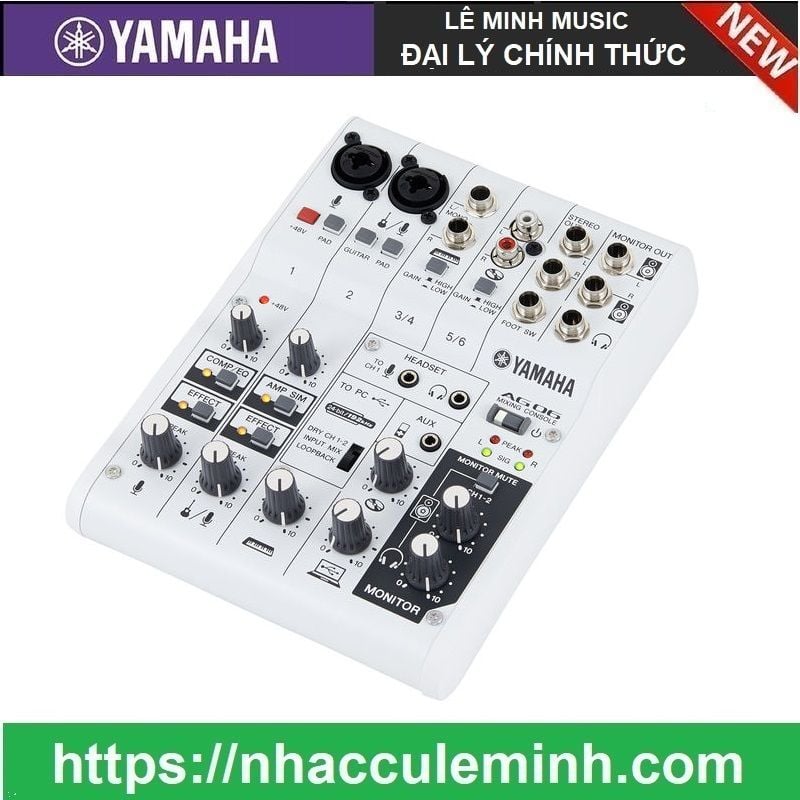 Mixer Analog Yamaha AG06