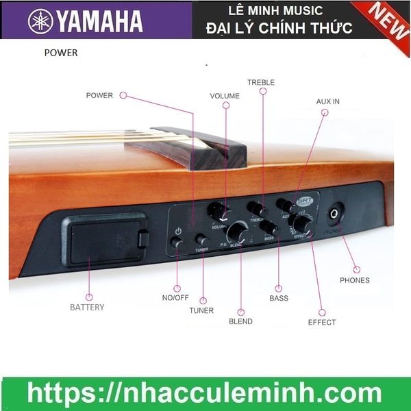 Đàn Guitar Silent Yamaha SLG200N