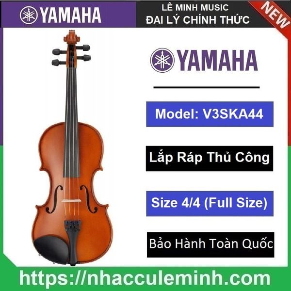 Đàn Violin Yamaha V3SKA44 kèm hộp đựng