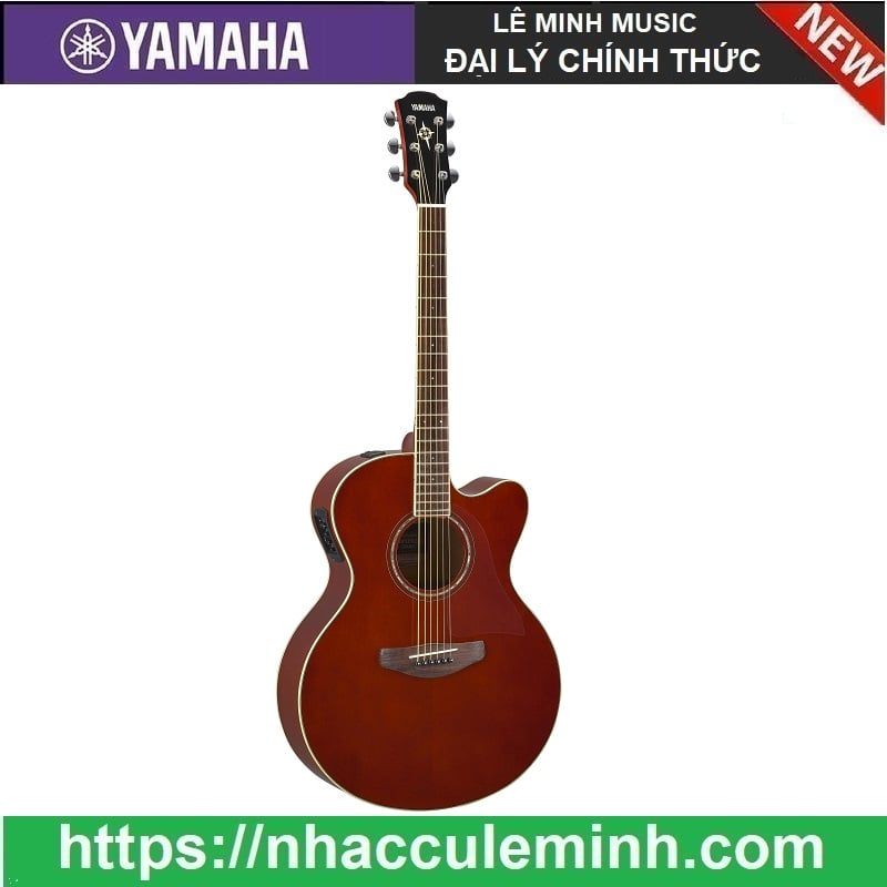 Guitar Acoustic Yamaha Electric CPX 600 Rootbeer