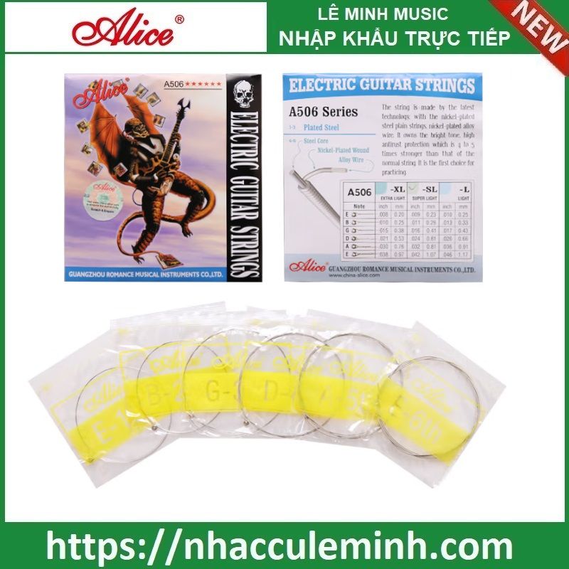 Dây Guitar Điện Alice A506 SL