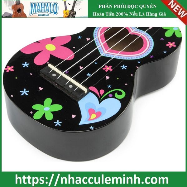 Đàn Ukulele Soprano Mahalo MA1HEBK