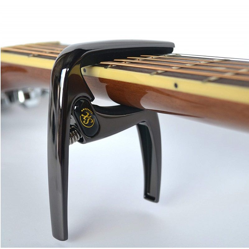 Capo Đàn Guitar Acoustic  SX  ACP1-BK