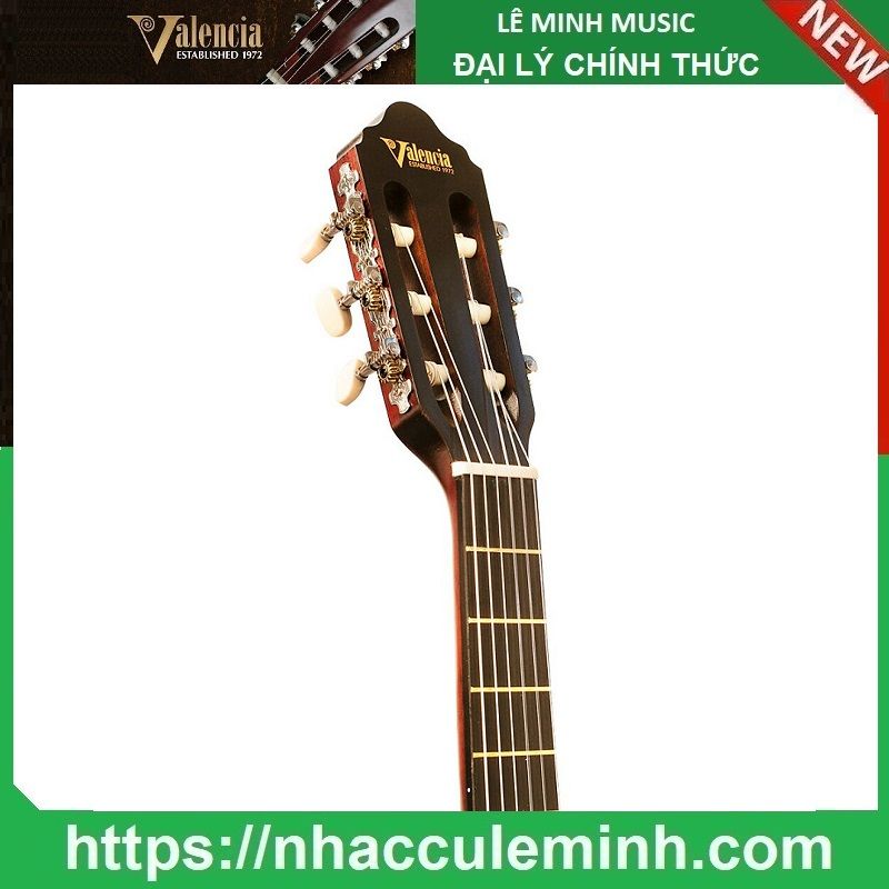 Đàn Guitar Classic Hybrid Valencia VC204 H