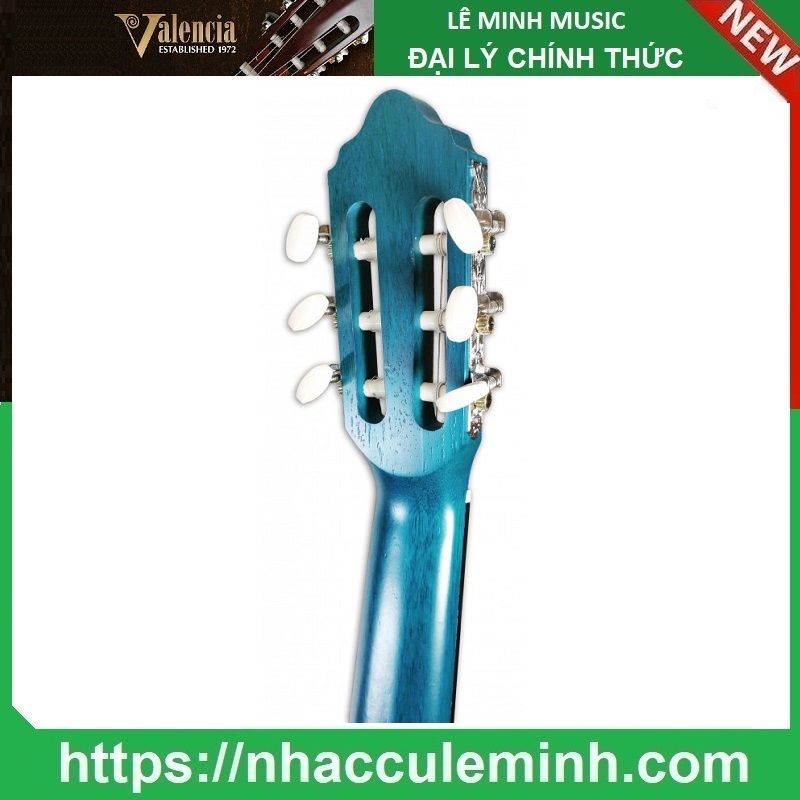 Đàn Guitar Classic Valencia VC204 TBU