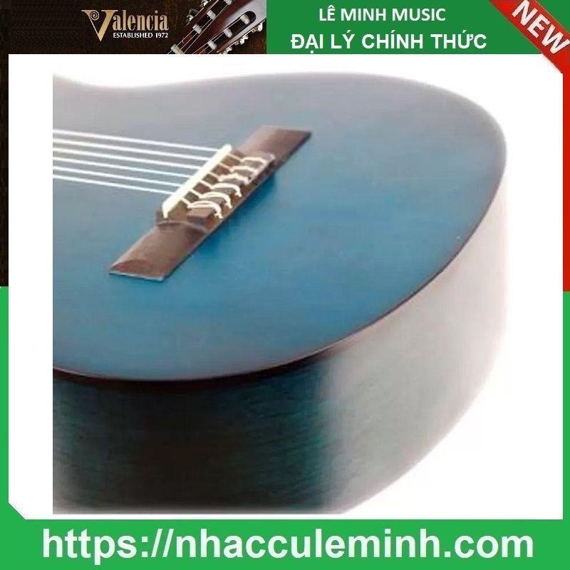 Đàn Guitar Classic Valencia VC204 TBU