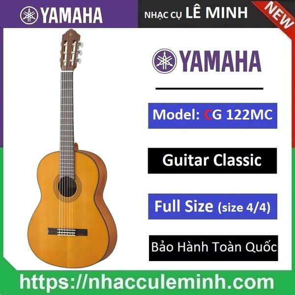 Đàn Guitar Classic Yamaha CG 122MC