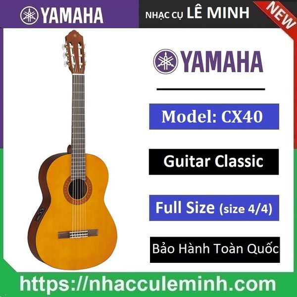 Đàn Guitar Classic Yamaha CX40
