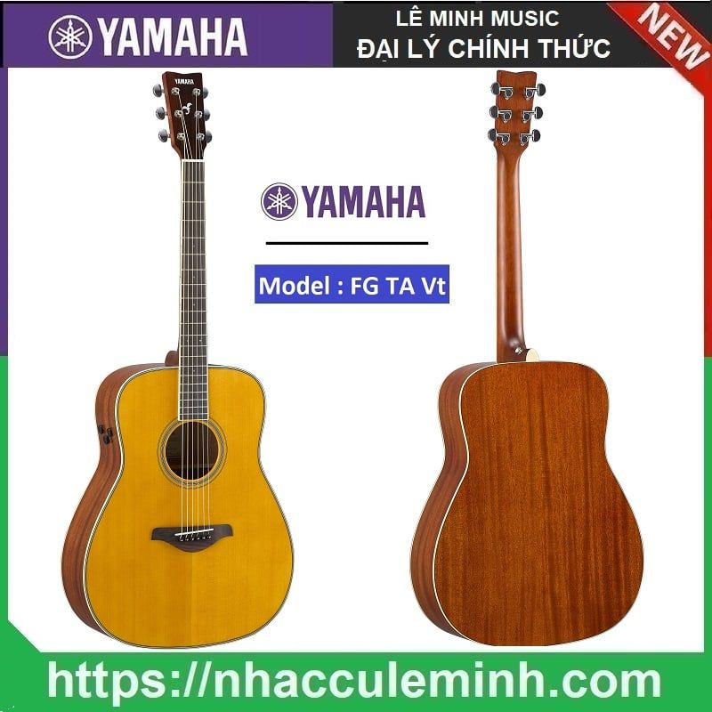 Đàn Guitar Yamaha FG-TA TransAcoustic – Guitar Acoustic Tích Hợp Reverb & Chorus