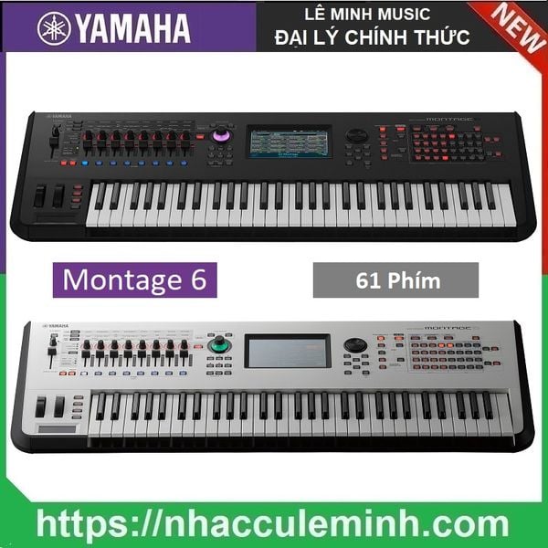 Đàn Organ Chuyên Nghiệp Synthesizer Yamaha Montage 6 WH