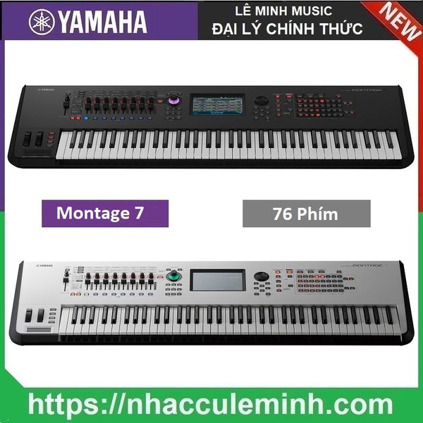 Đàn Organ Chuyên Nghiệp Synthesizer Yamaha Montage 7