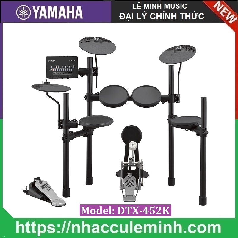 Trống Điện Yamaha DTX452K - Nhạc Cụ Lê Minh